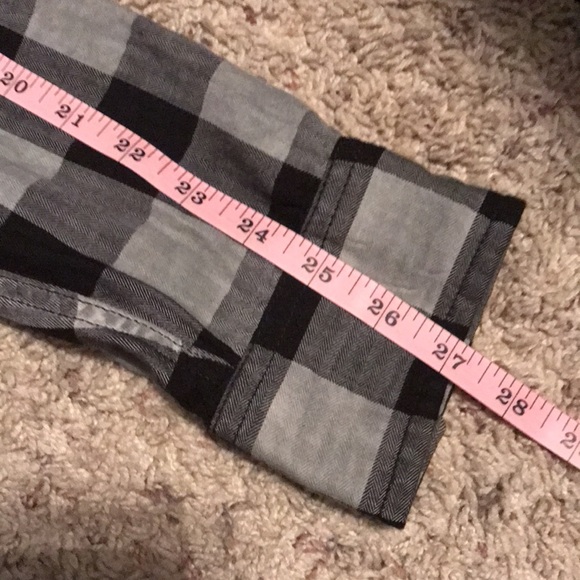 🖤GUESS BLACK LABEL MENS PLAID L/S SHIRT SIZE L🖤 - Picture 5 of 10